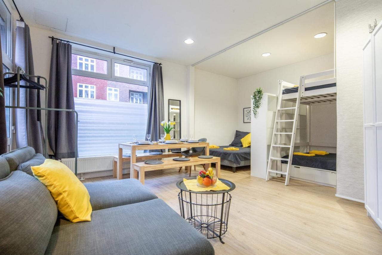 Studio Loft With Walk-In Rain-Shower Apartment Хамбург Екстериор снимка