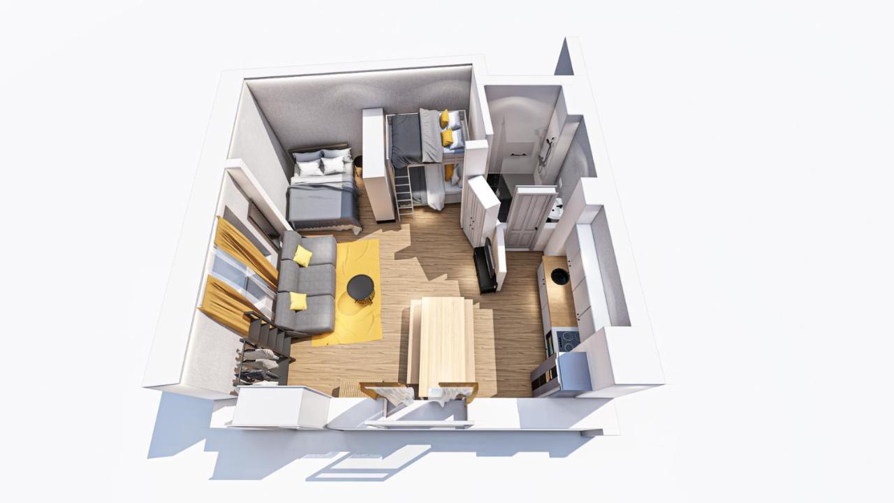 Studio Loft With Walk-In Rain-Shower Apartment Хамбург Екстериор снимка